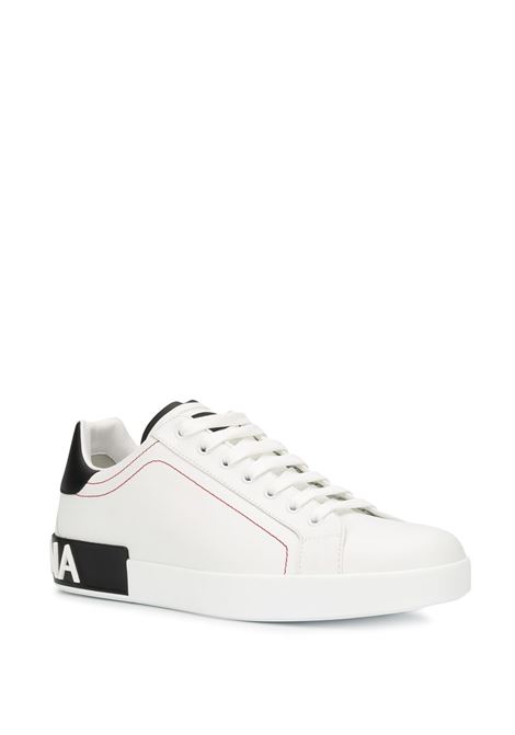 white calf leather Portofino sneakers  DOLCE & GABBANA | CS1760-AH52689697